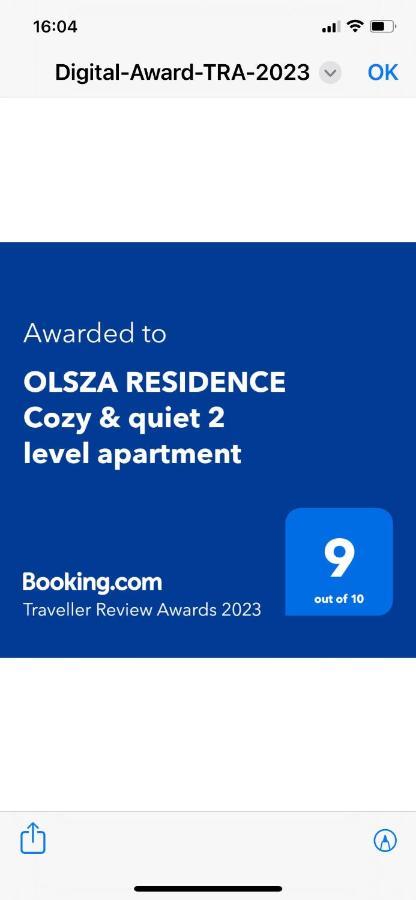 קרקוב Olsza Residence Cozy & Quiet 2 Level Apartment מראה חיצוני תמונה